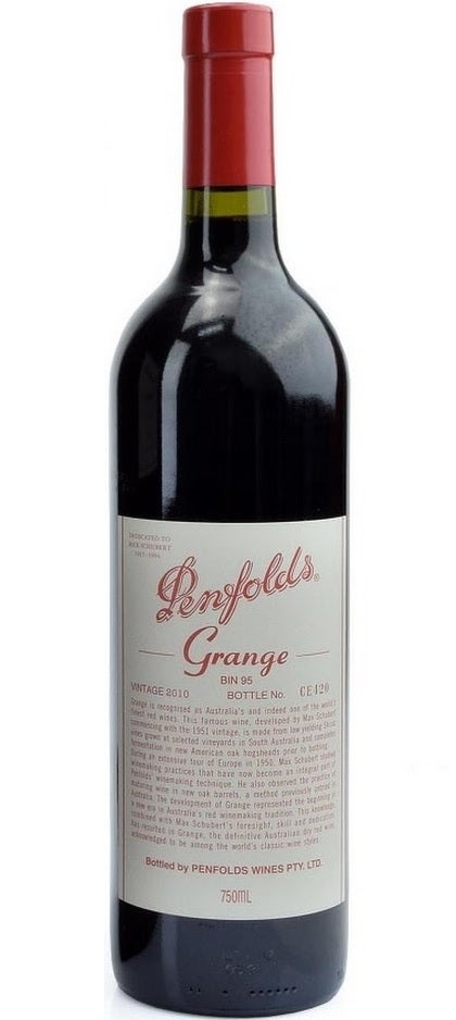 Penfolds Bin 95 Grange 2010 Wine